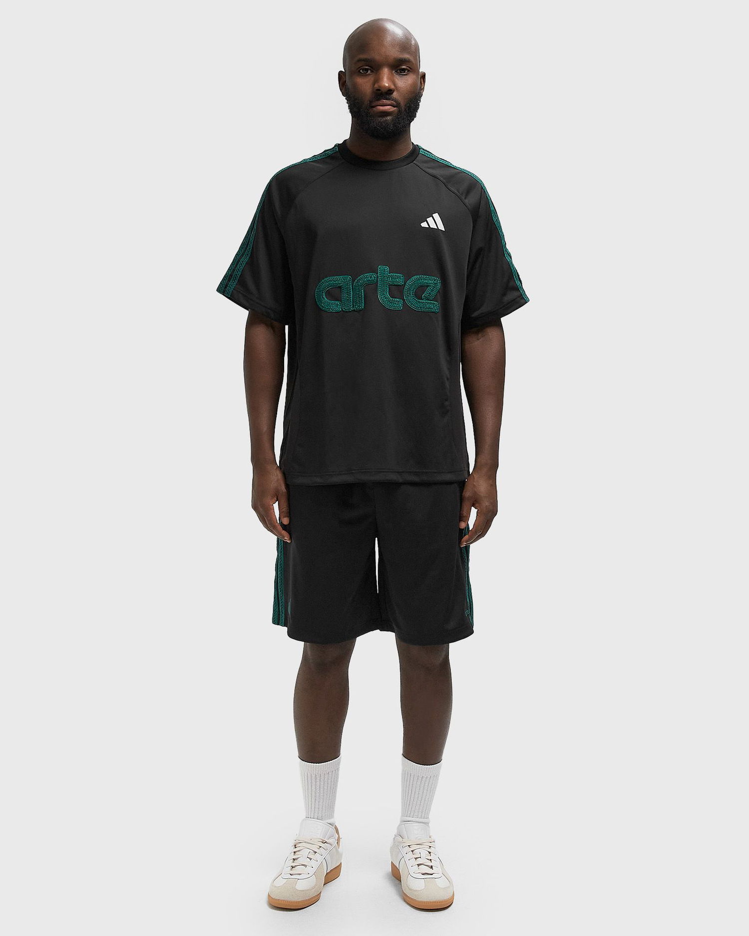 Šortky adidas Originals X ARTE Triple Stripe Mesh Shorts Čierna | KC9601, 1