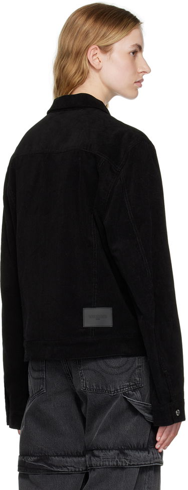 Bomber bunda We11done We11Done Corduroy Jacket Čierna | WD-DJ3-22-375-U-BK, 2