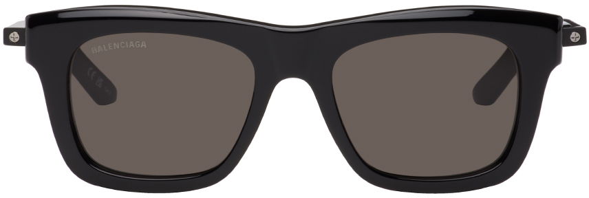 Slnečné okuliare Balenciaga Black Square Čierna | BB0161S, 0