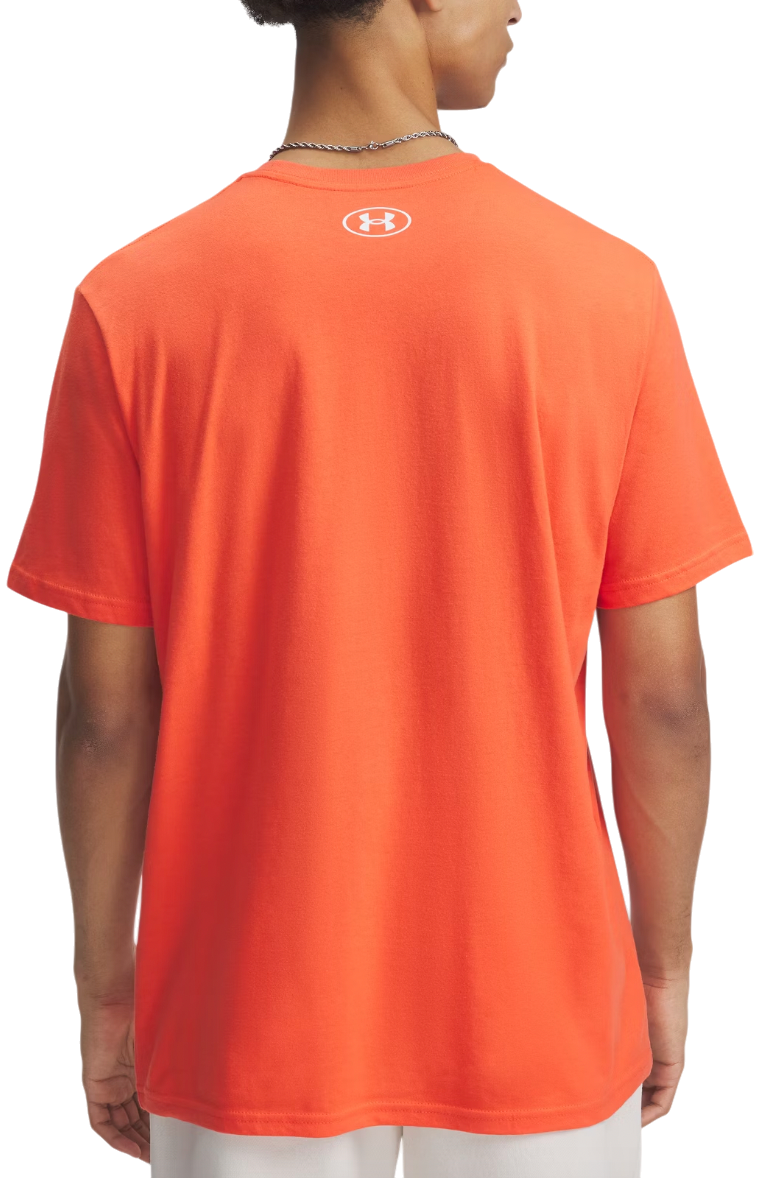 Tričko Under Armour Sportstyle Left Chest Short Sleeve T-Shirt Oranžová | 1326799-847, 1