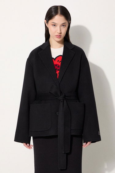Bunda KENZO Double Face Workwear Jacket Čierna | FE62VE2559WA.99, 0