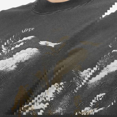 Tričko Off-White Martyrdom Skate Vintage Black T-Shirt Šedá | OMAA120S25JER00H1361, 5