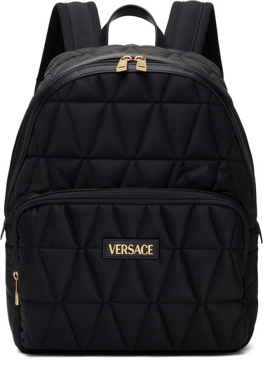 Batoh Versace Versace Myth Quilted Backpack Čierna | 1018355_1A13686, 0