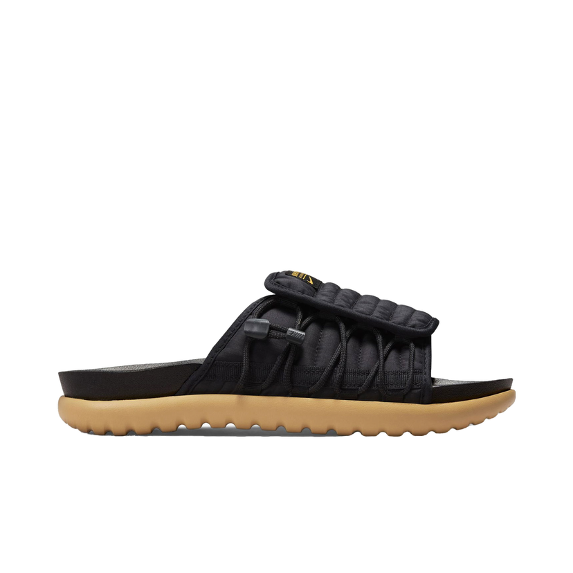 Tenisky a topánky Nike Asuna 2 Slide Black Sanded Gold Čierna | DC1457-004/DJ3388-004