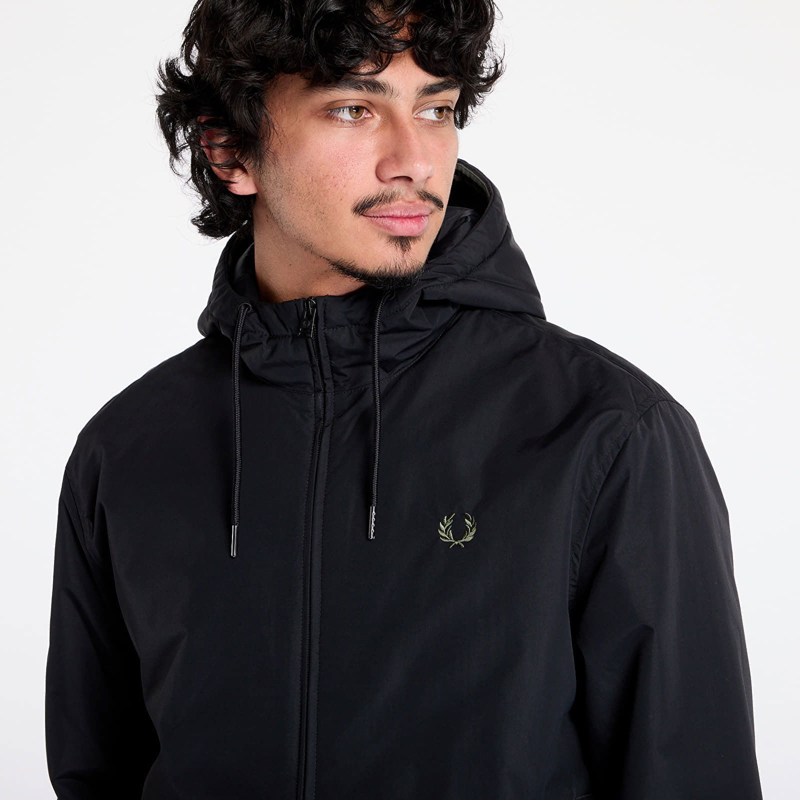 The Hooded Brentham Jacket Black