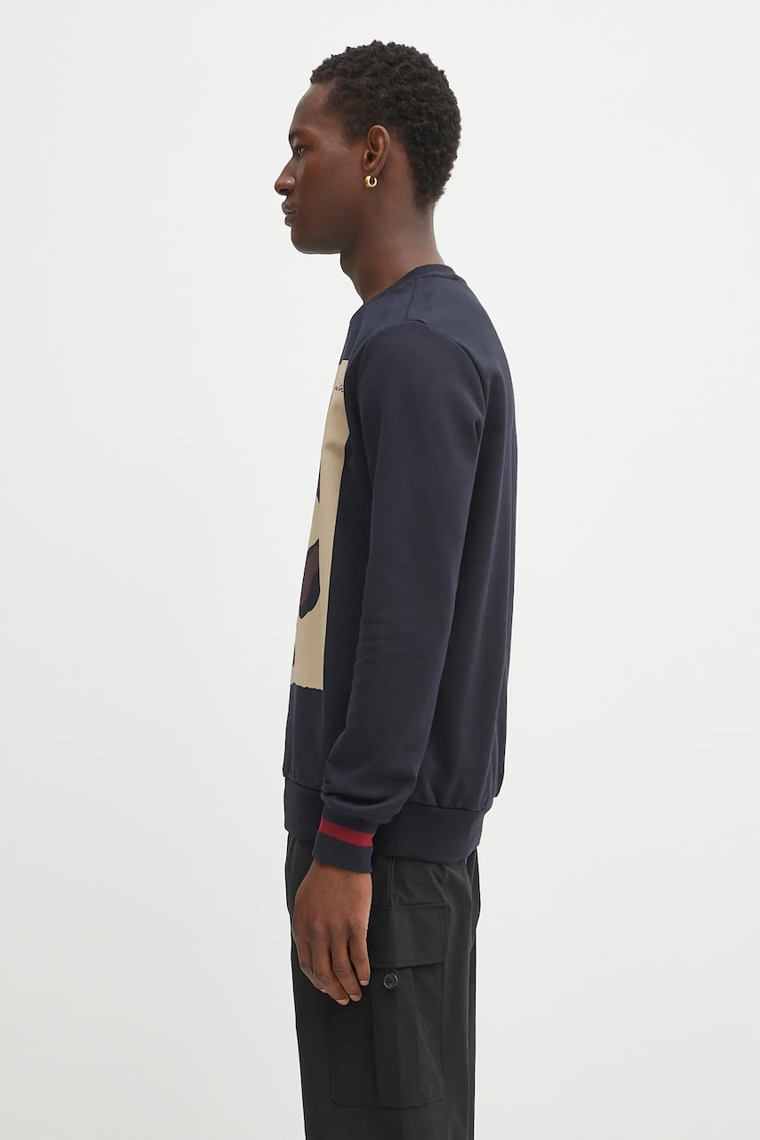 Mikina Paul Smith Paul Smith Floral Print Sweatshirt Navy | M1R.302S.TP4930, 1