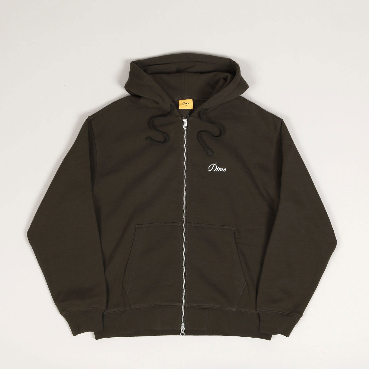 Cursive Zip Hoodie