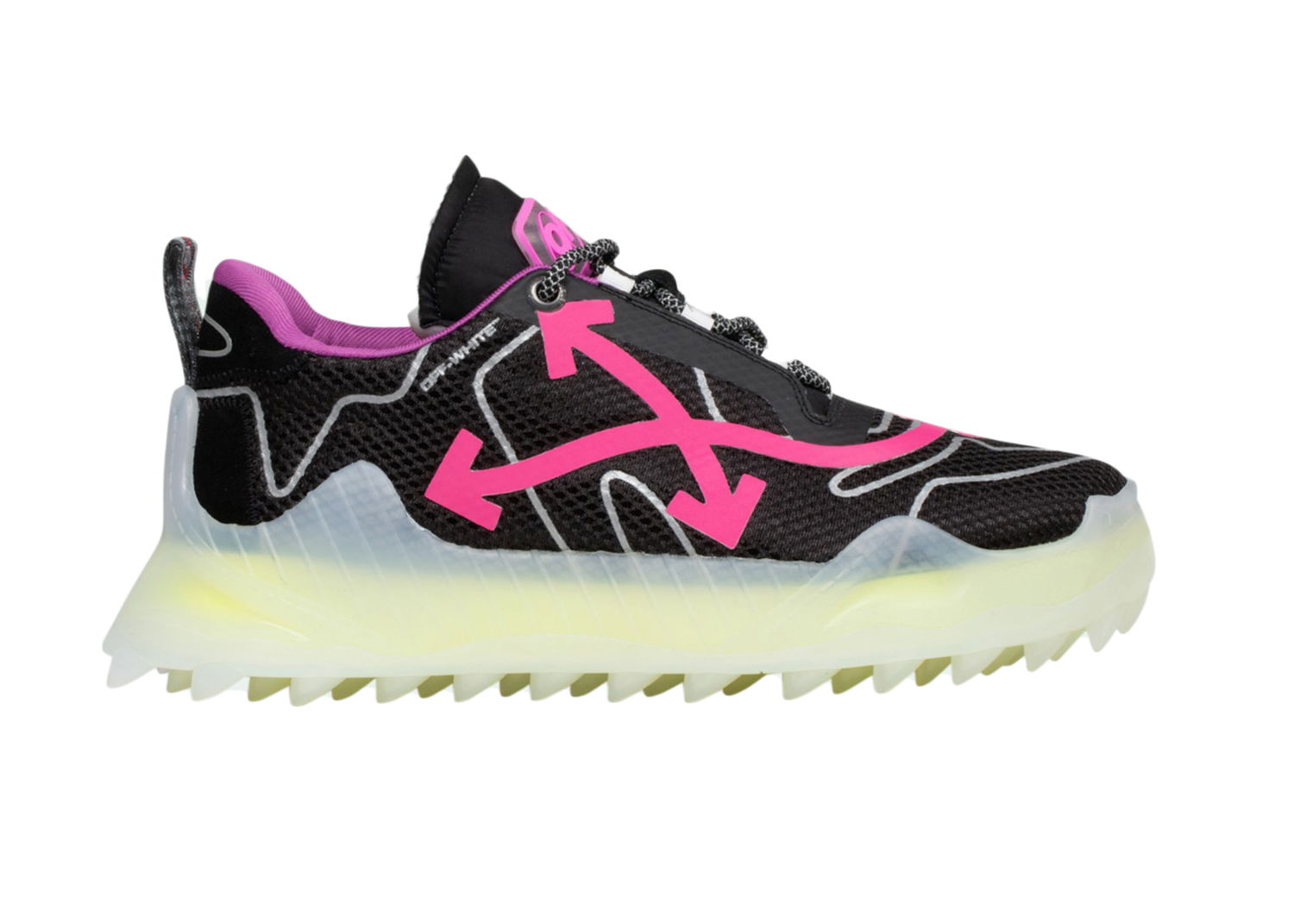 Tenisky a topánky Off-White Odsy-1000 "Transparent Fuchsia" Fialová | OMIA179E20FAB0017932, 0