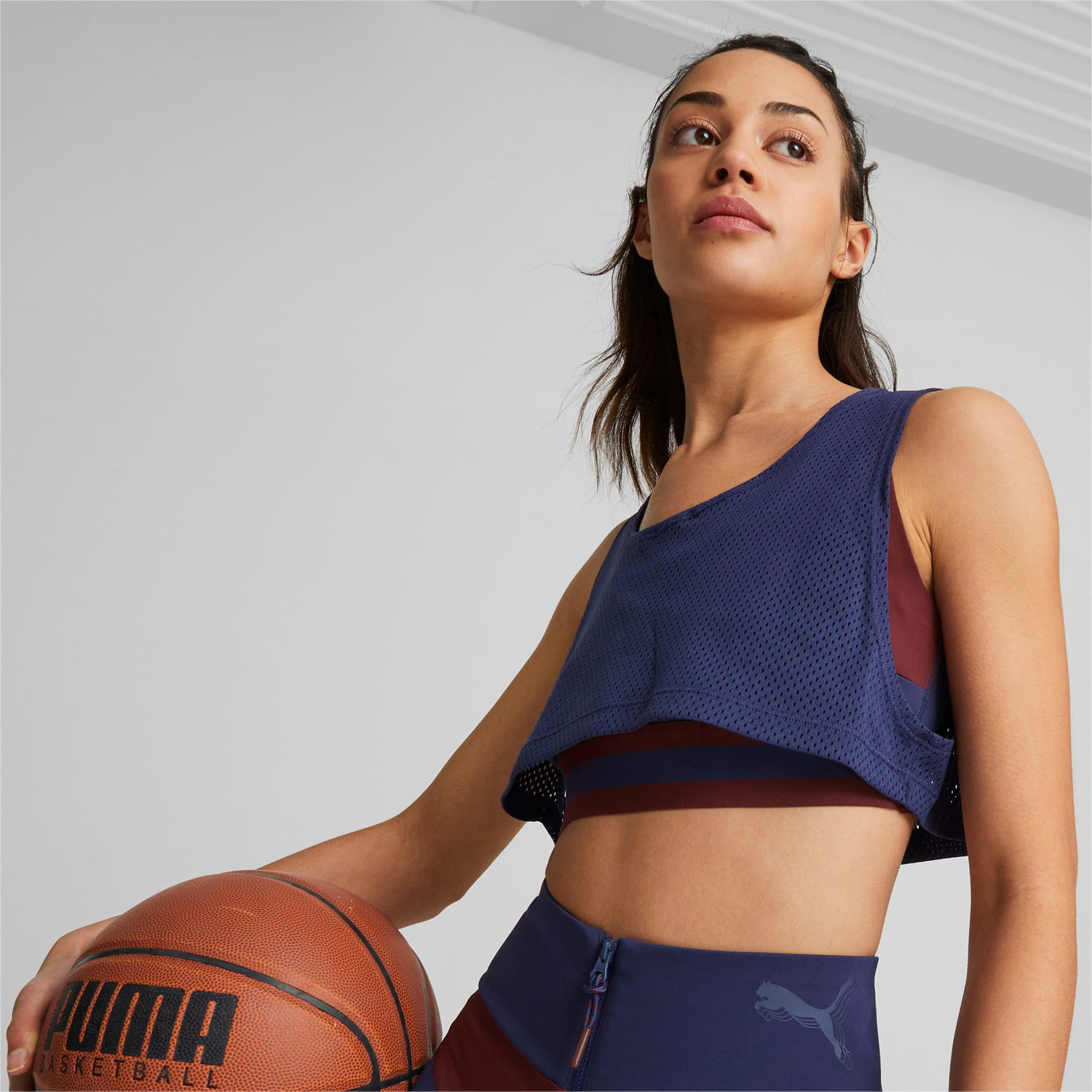 Podprsenka Puma x June Ambrose Jersey Bra Navy | 536250_01, 1