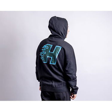 Mikina HUF Enforcer Hoodie Black Čierna | pf00522-black, 1