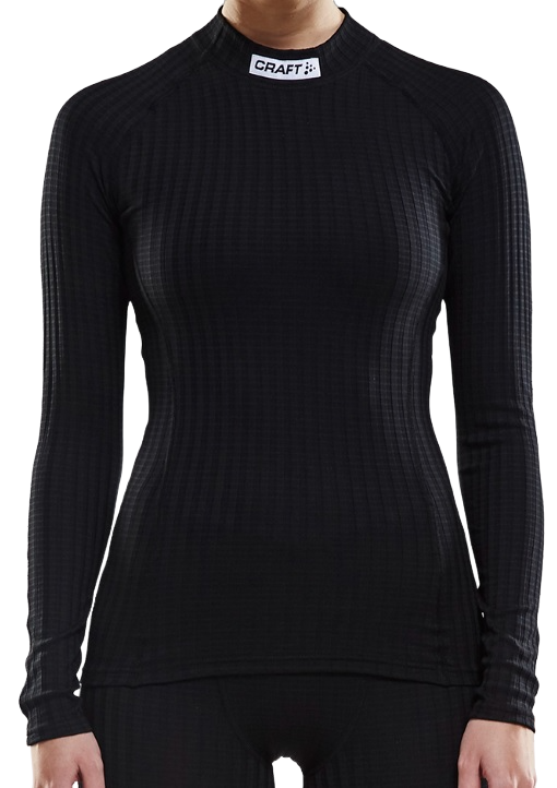 Tričko Craft Ribbed Long Sleeve Base Layer Top Čierna | 1906254-9999, 0