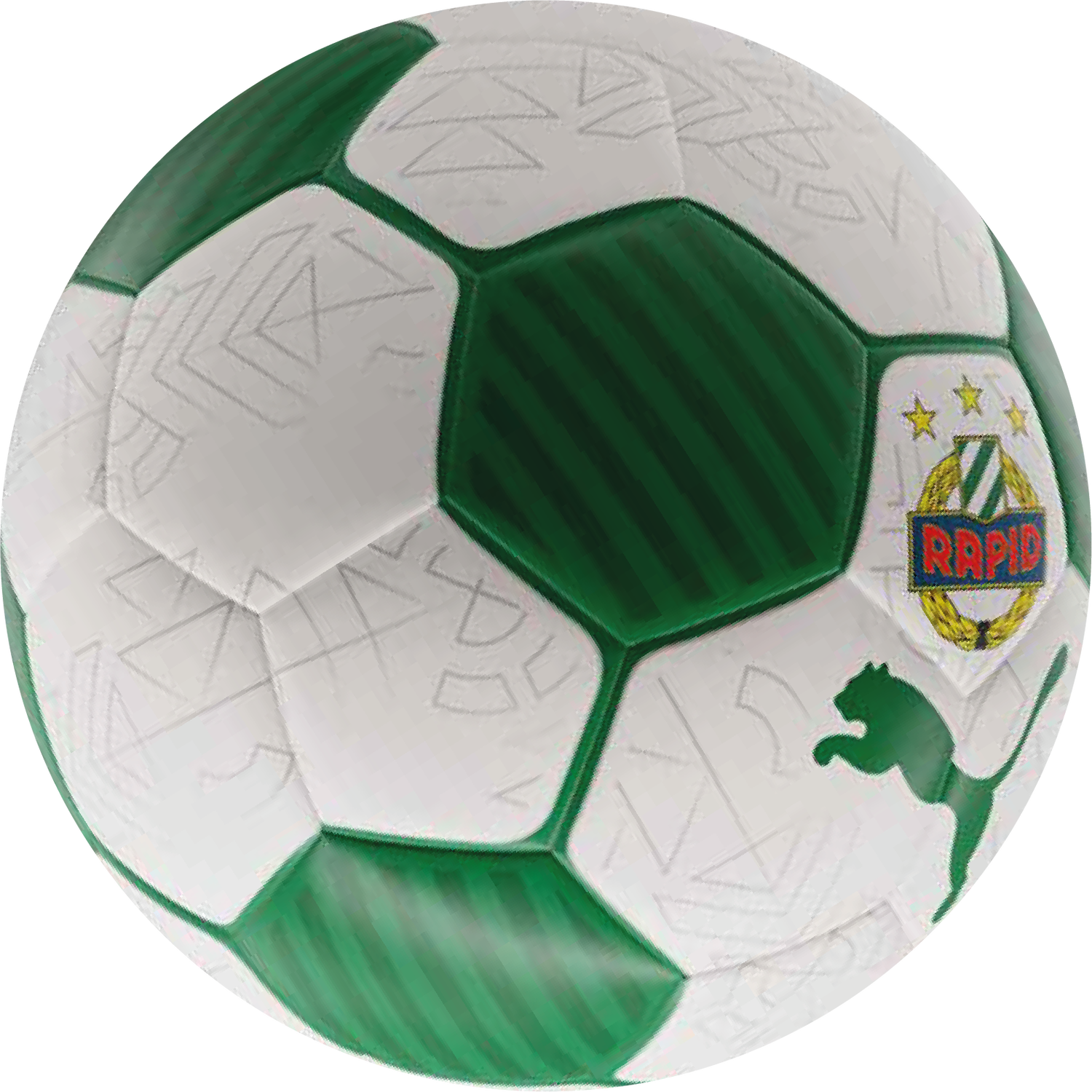 Športový doplnok Puma SK Rapid Wien ESS Fan Soccer Ball Rôznofarebný | 5skr084912-01, 1