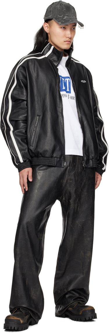 Džínsy VETEMENTS Vetements Distressed Leather Pants Čierna | UA66PA200X, 3
