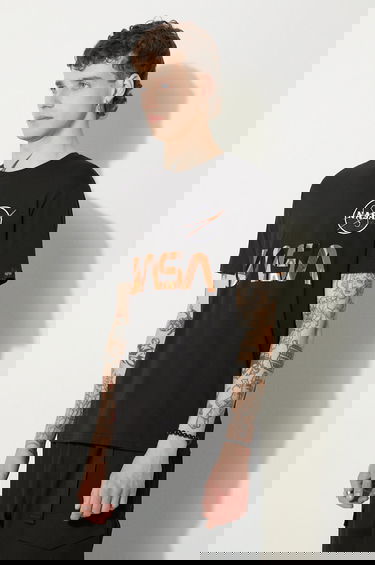 Tričko Alpha Industries T-Shirt With Print Čierna | 178501.209, 3