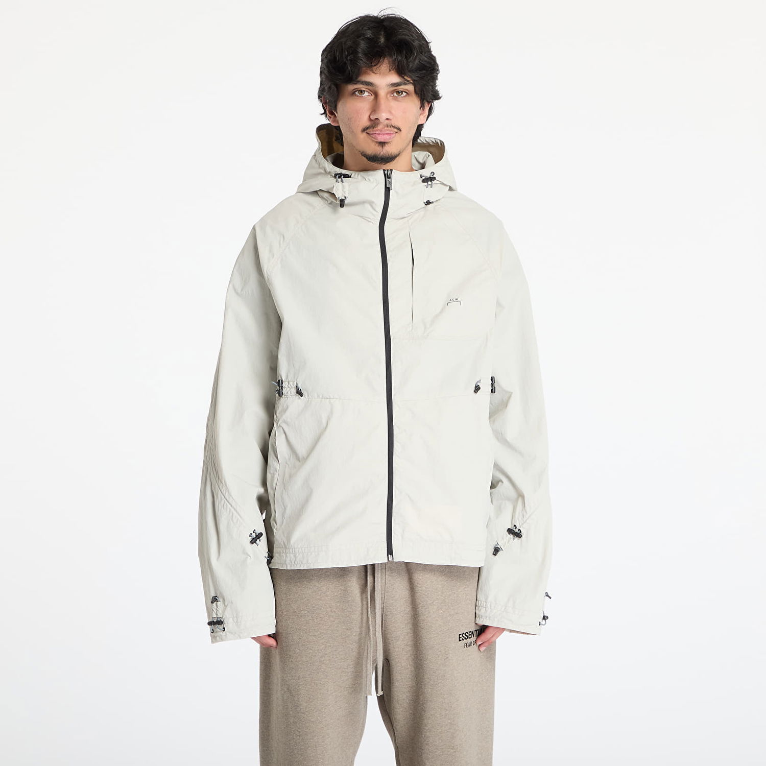 Vetrovka A-COLD-WALL* A-COLD-WALL* Balfron Windbreaker Biela | ACWMO280 Beige, 0