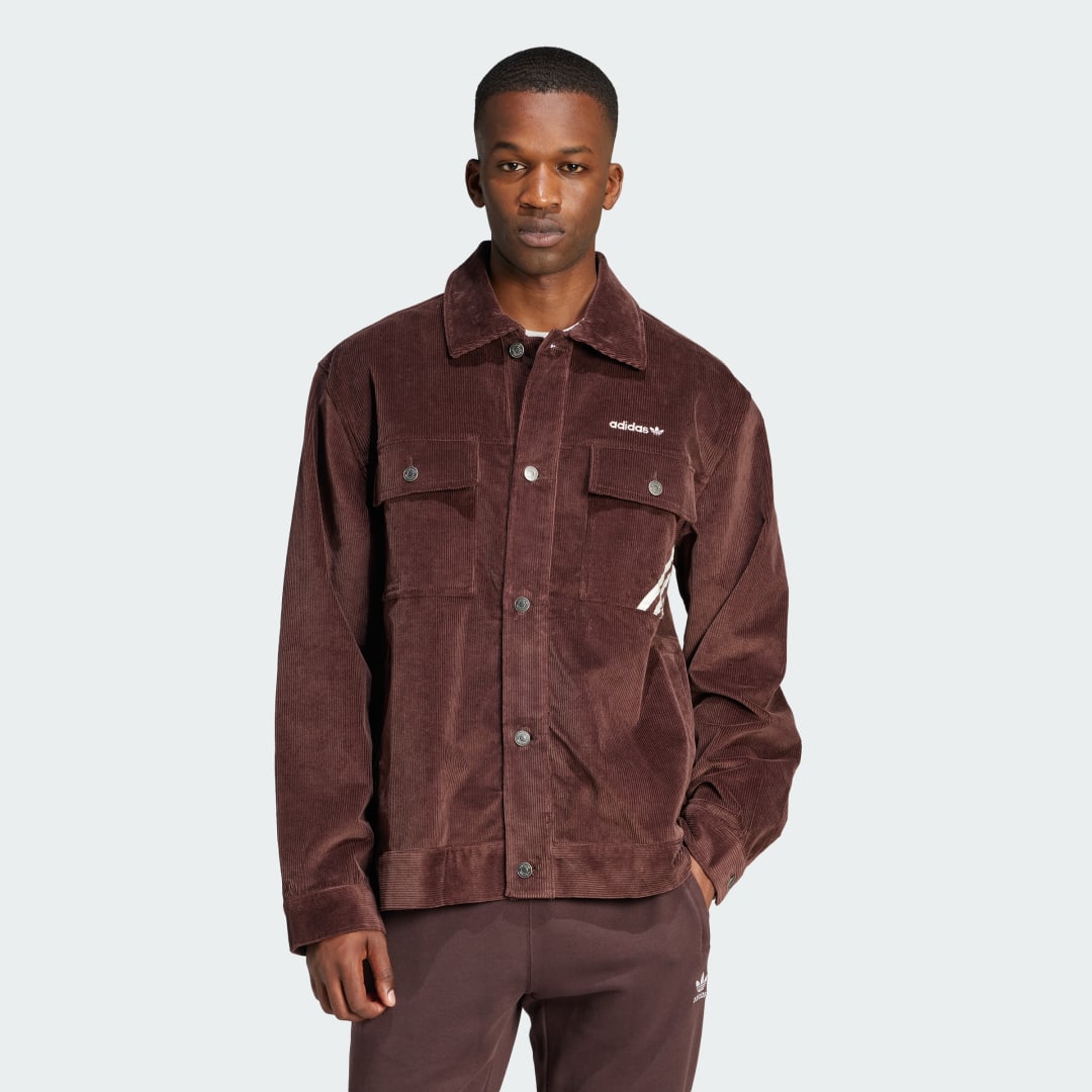 Bunda adidas Performance Coach Jacket Hnedá | IW3263, 0