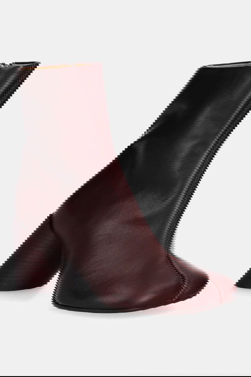 Tenisky a topánky Maison Margiela MM6 Maison Margiela Heeled Ankle Boots Vínová | S59WU0260.P5000.T2353, 0