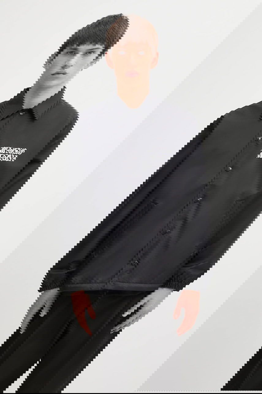 Bunda WACKO MARIA Wacko Maria Coach Jacket Čierna | 25FW.WMO.BL28, 0
