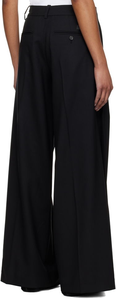 Nohavice KENZO Kenzo Paris Wide-Leg Trousers Čierna | FF52PA0999RA, 2