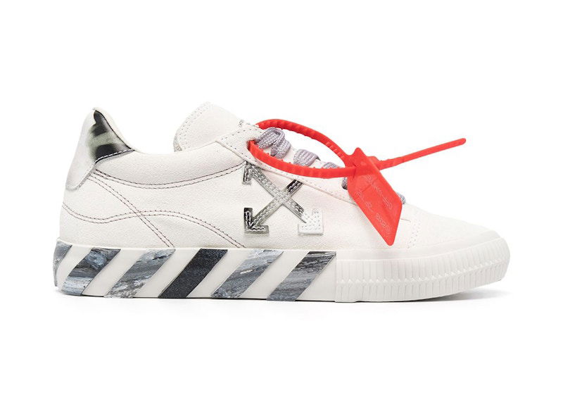 Tenisky a topánky Off-White Vulcanized Low White Gray W Biela | OWIA178R21LEA0010109, 0