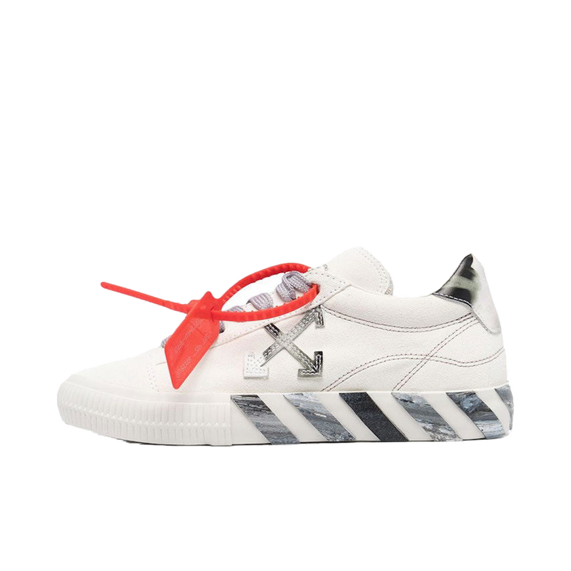 Tenisky a topánky Off-White Vulcanized Low White Gray W Biela | OWIA178R21LEA0010109