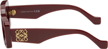 Slnečné okuliare Loewe Loewe Rectangular Sunglasses Vínová | LW40101IW4666A 192337214158, 2