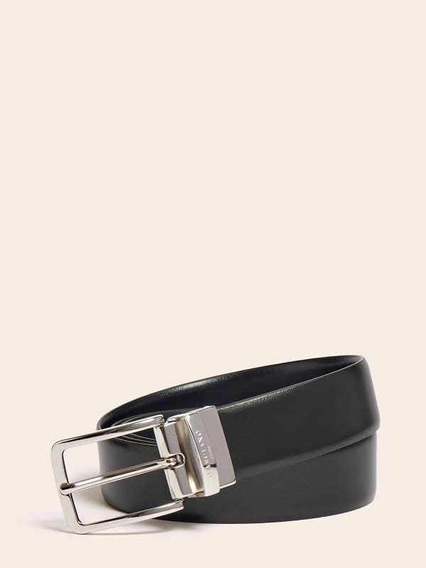 Opasok GUESS Marciano Real Leather Belt Čierna | 1BH9061988Z, 0