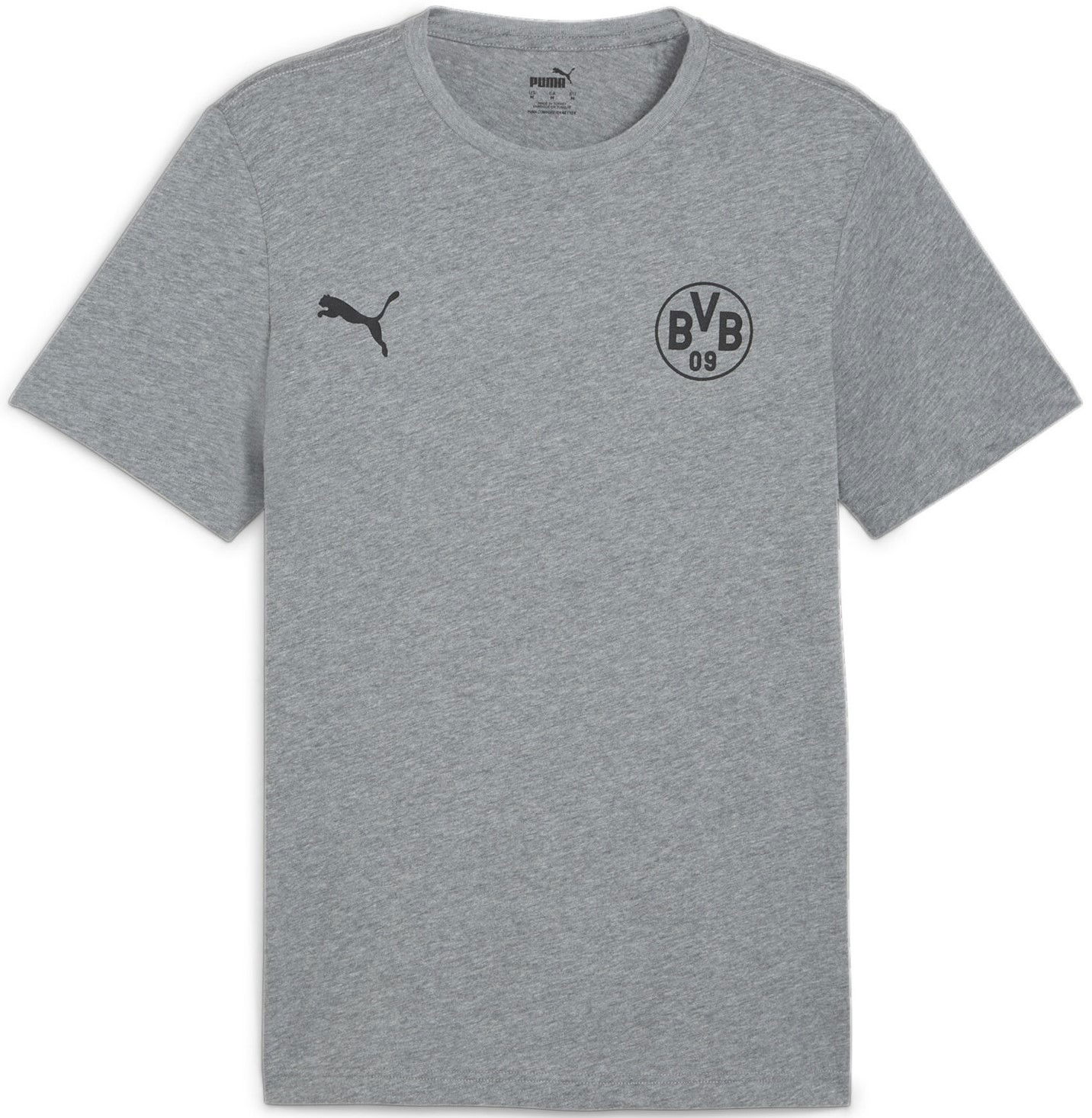 Tričko Puma BVB Essential Logo T-Shirt Šedá | 775993-08, 0