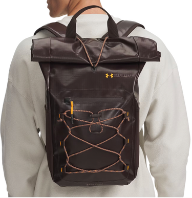 Batoh Under Armour Summit SM Roll-Top Water-Resistant Backpack Hnedá | 1382311-246, 4