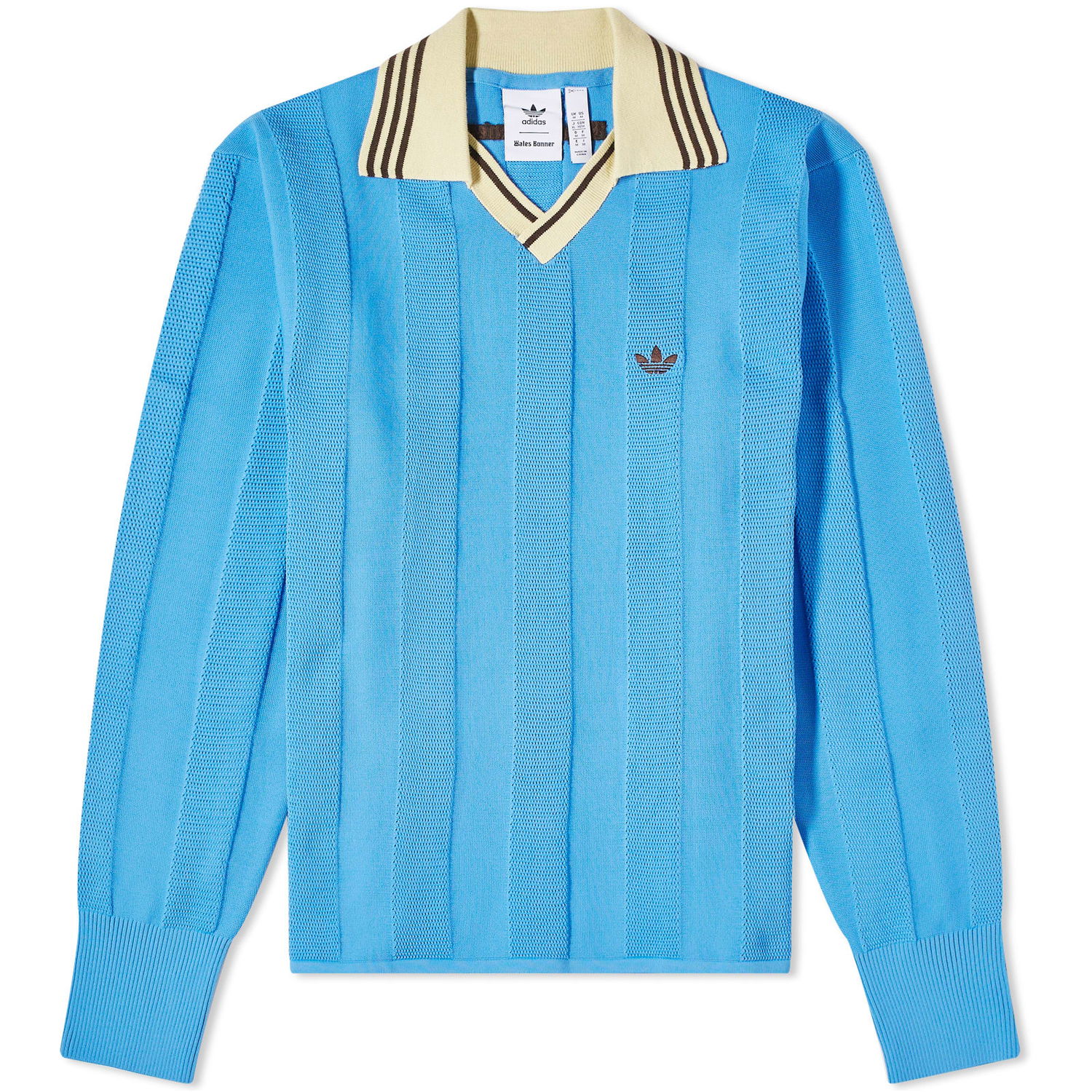 Sveter adidas Originals Wales Bonner x Crewneck Modrá | IN5954, 0