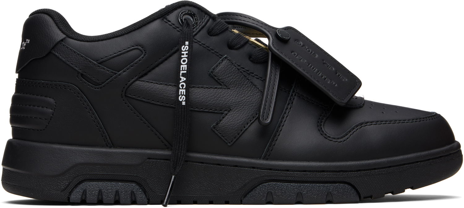 Tenisky a topánky Off-White Out Of Office Metallic Hardware Čierna | OMIA189F25LEA0081010, 0