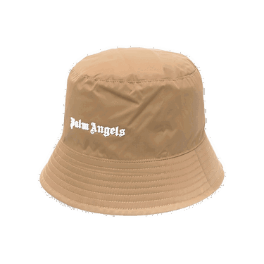 Klobúk Palm Angels Classic Logo Bucket Hat Béžová | PMLA026S22FAB0017401, 0