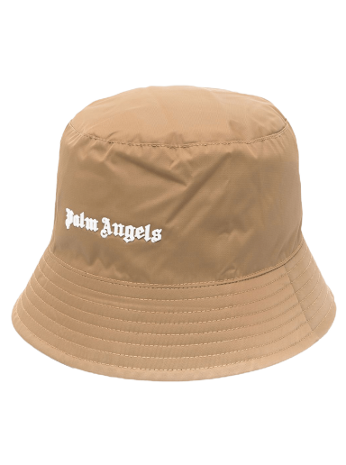 Klobúk Palm Angels Classic Logo Bucket Hat Béžová | PMLA026S22FAB0017401