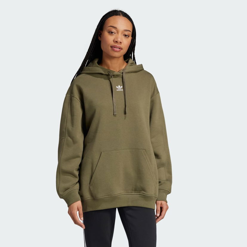 Mikina adidas Performance Essentials Oversized Fleece Zelené | IY7349