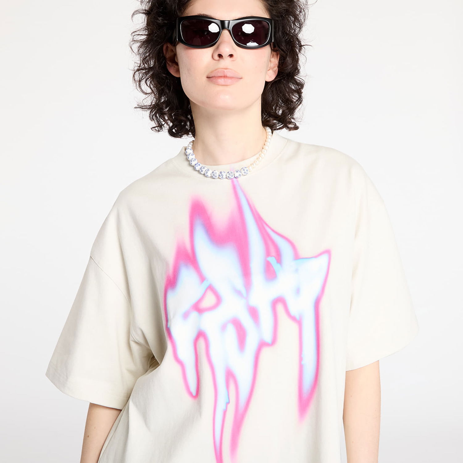 Tričko Footshop Walking Art T-Shirt Biela | FTSHP_404, 1