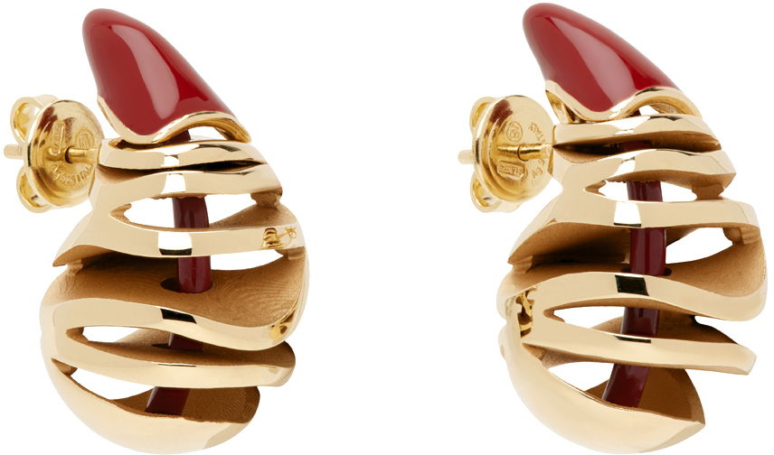 Náušnice Bottega Veneta Drop Earrings Metalická | 795592 VAHU4, 1