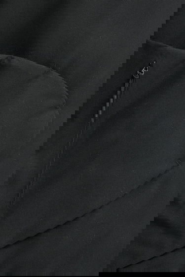 Bunda HELIOT EMIL Oversize Transitional Hooded Jacket Čierna | SS25.M.02.148.BLK01, 4