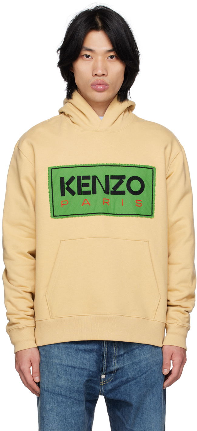 Mikina KENZO Paris Embroidered Béžová | FD55SW4484ME, 0