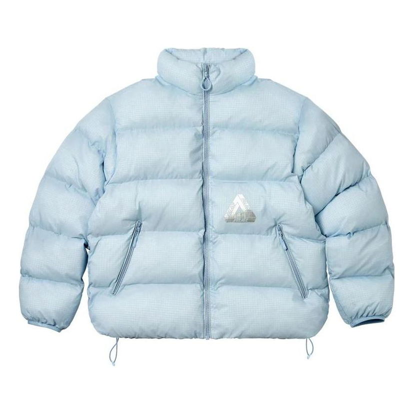 Prešívaná bunda Palace Palace Ripstop Puffer Jacket Modrá | P25JK133
