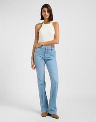 Džínsy Lee Lee Double Seamed Bootcut Jeans Modrá | 112363822, 1