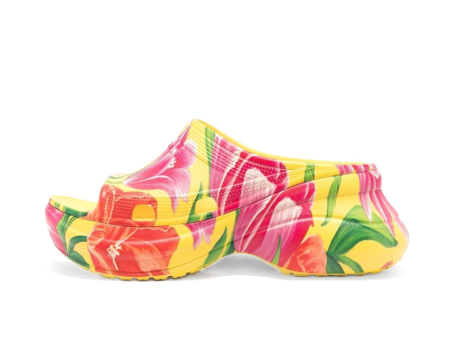 Tenisky a topánky Balenciaga Crocs x Pool Slide Sandals Tulip Print Multi W Rôznofarebný | 677389W1S8F7053