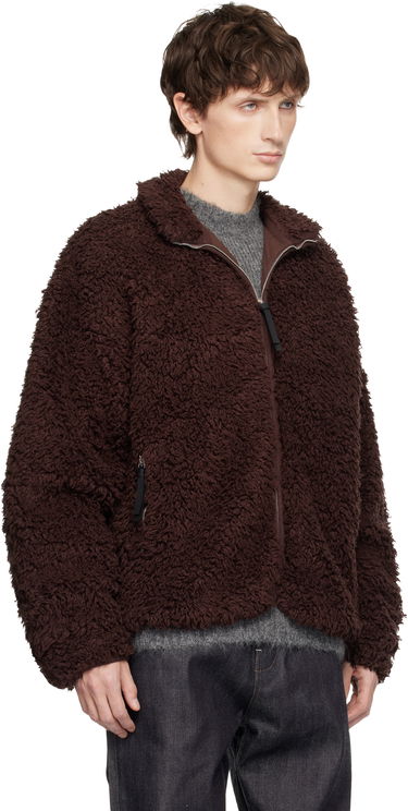 Bunda Jil Sander Jil Sander Fleece Zip Up Jacket Hnedá | J47BN0187_J20088, 1