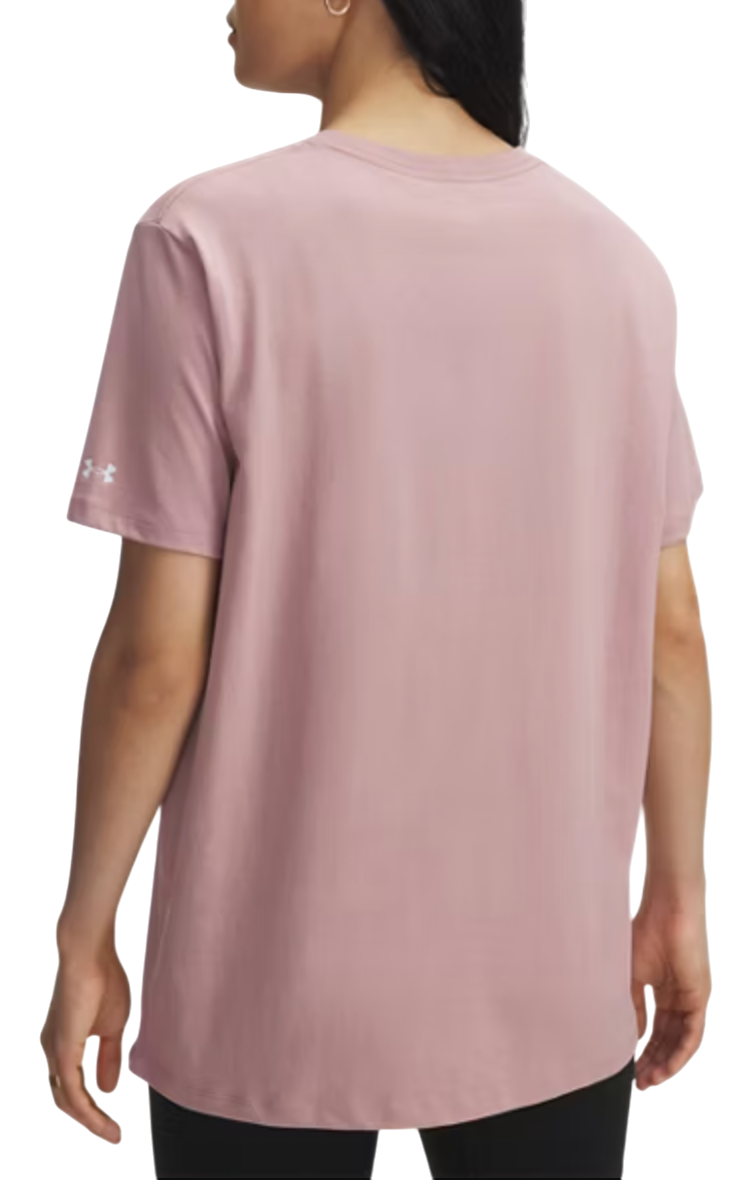 Tričko Under Armour Under Armour Rival OS Campus T-Shirt Ružová | 6007883-673, 1