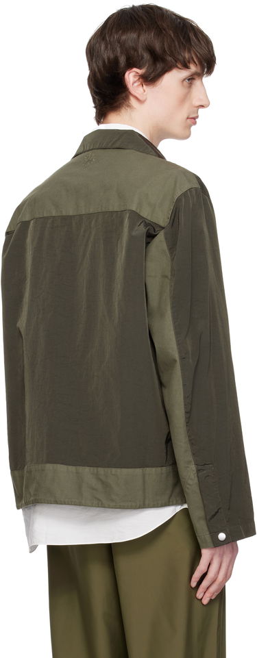 Vetrovka Ranra RANRA Wanderer Canvas Nylon Jacket Zelené | AMSS25OW02563, 2