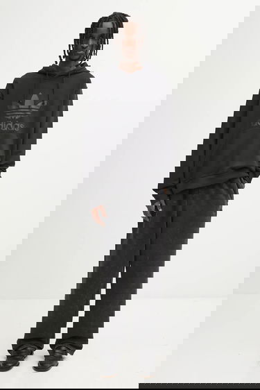 Mikina adidas Performance Adicolor Classics Trefoil Hoodie Čierna | JY3766, 4