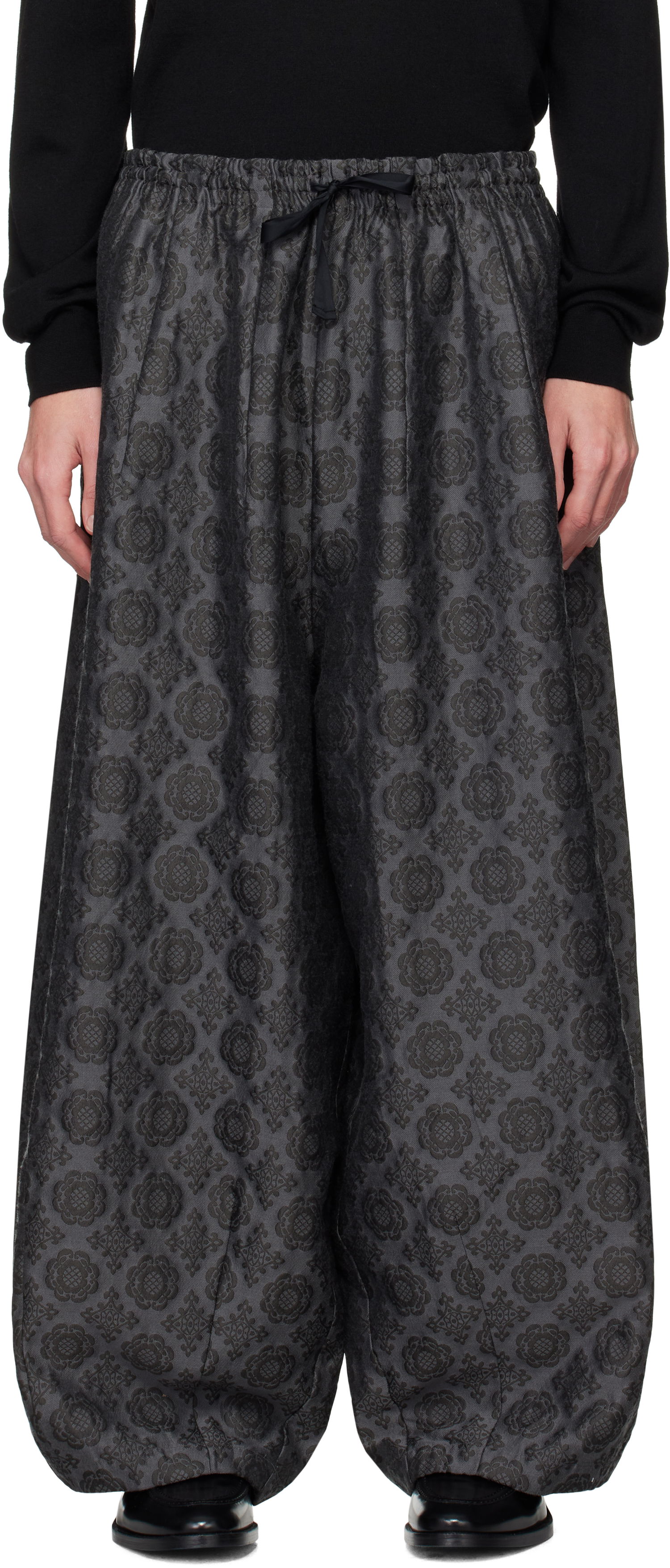 Nohavice Needles H.D.P. Trousers Šedá | PU135, 0