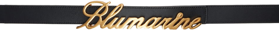 Opasok Blumarine Blumarine Logo Belt Čierna | P422W223A, 0