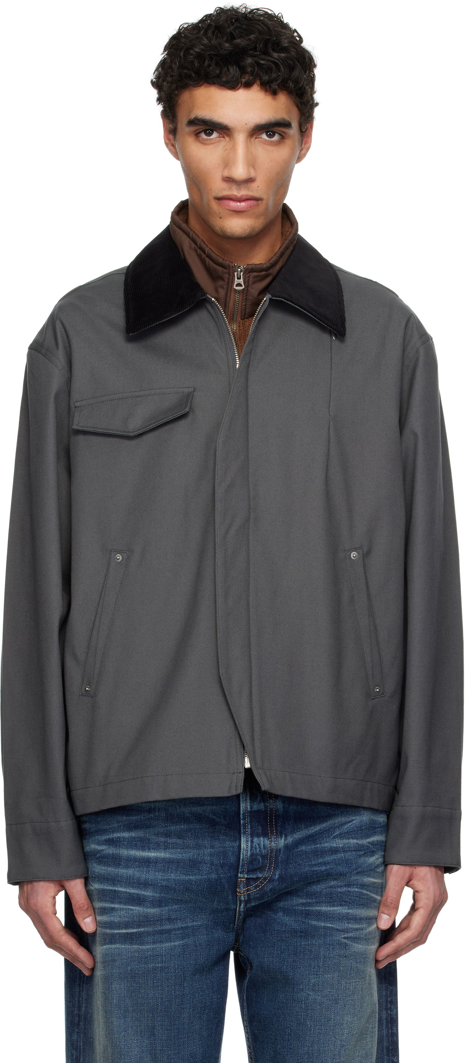Bunda AXEL ARIGATO Axel Arigato Dallas Chore Jacket Šedá | A2861002, 0