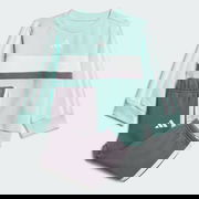 Seasonal Essentials Tiberio 3-Stripes Fleece Crew Set