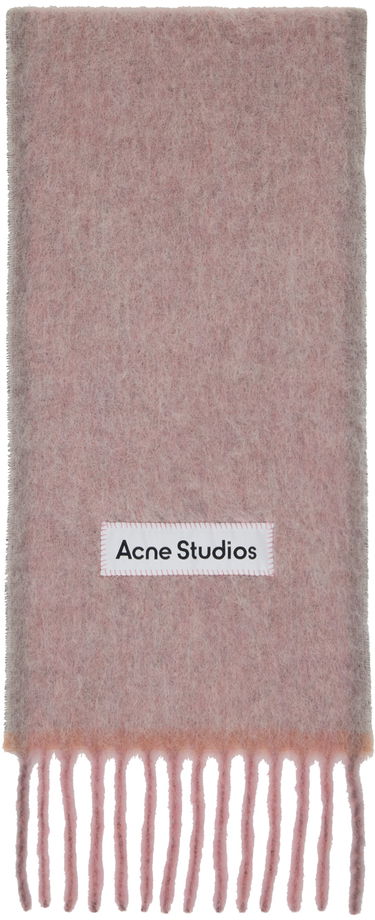 Oblečenie Acne Studios Pink Fringe Scarf Vínová | CA0290-, 0